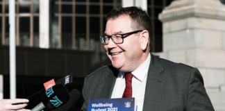 NZ Finance Minister Grant Robertson