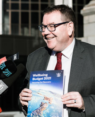 NZ Finance Minister Grant Robertson