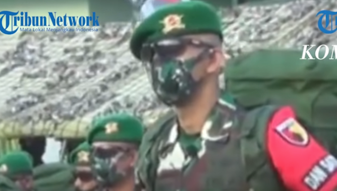 I donesian 'demon troops'