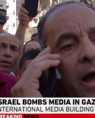 Israel bombs media tower