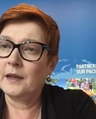 Australian Foreign Affars Minister Marise Payne