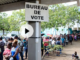 Polling station in New Caledonia