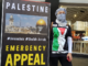 Palestinian protester