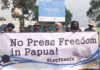 Papua media freedom