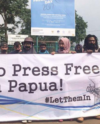 Media alliance calls in Jokowi’s pledge to allow foreign journalists into Papua Papua media freedom