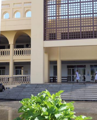 Police guard at Samoa's Supreme Court