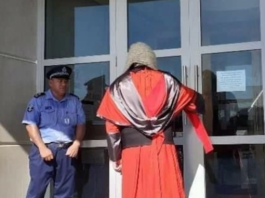 Samoa's Chief Justice Satiu Simativa Perese - locked door