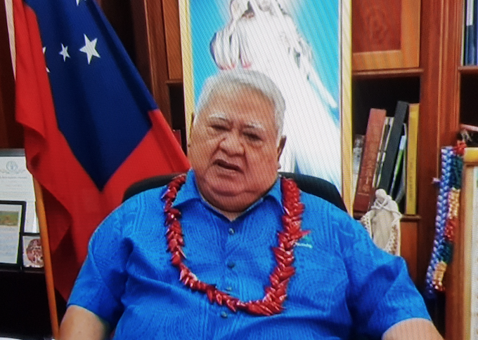 Incumbent Prime Minister Tuila'epa Sailele Malielegaoi