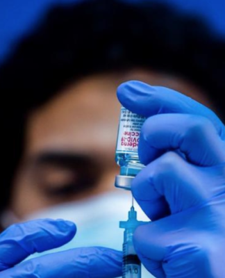 Get vaccinated against covid warning