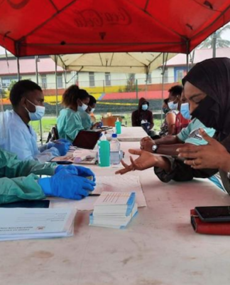 Fiji covid health workers