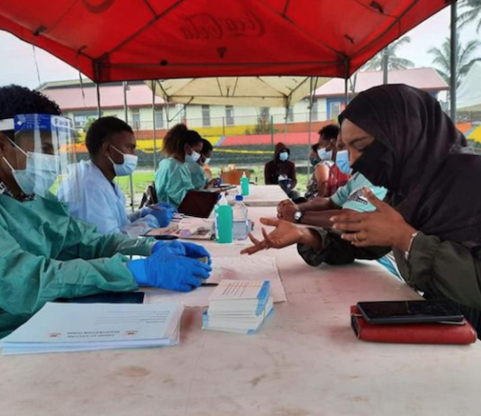 Fiji covid health workers