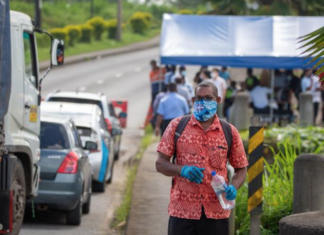 Fiji health workers 110621