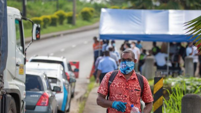 Fiji health workers 110621