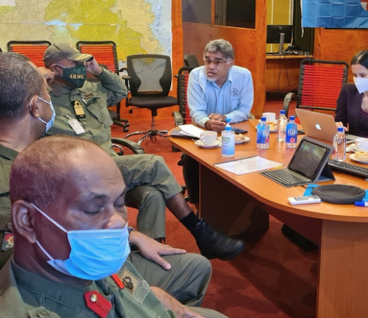 Fiji's Dr James Fong and Dr Aalisha Sahukhan