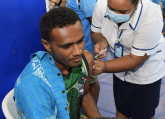 Fiji vaccination rollout 210621
