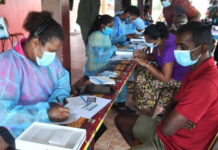 Fiji health workers