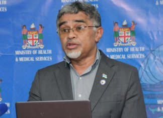 Fiji Health Secretary Dr James Fong 230621