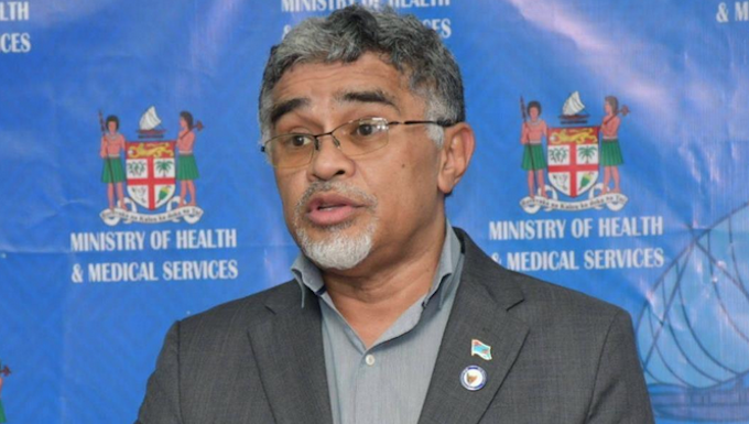 Fiji Health Secretary Dr James Fong 230621