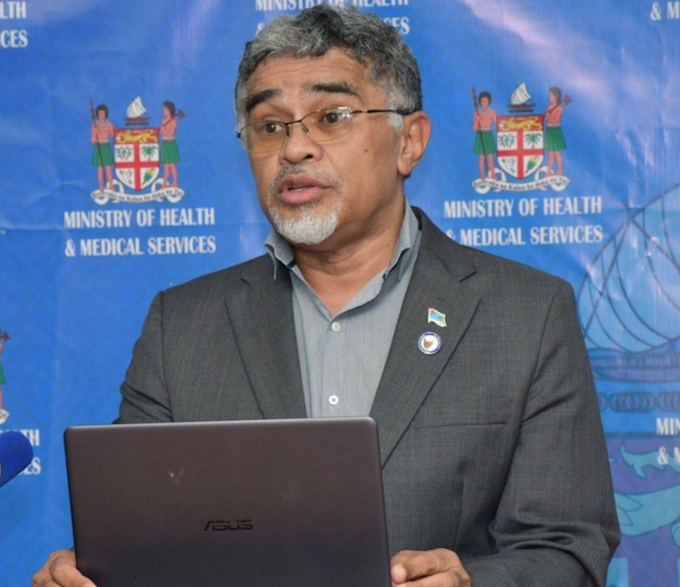 Fiji Health Secretary Dr James Fong 230621