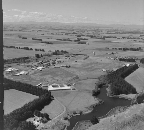 Lake Alice aerial view