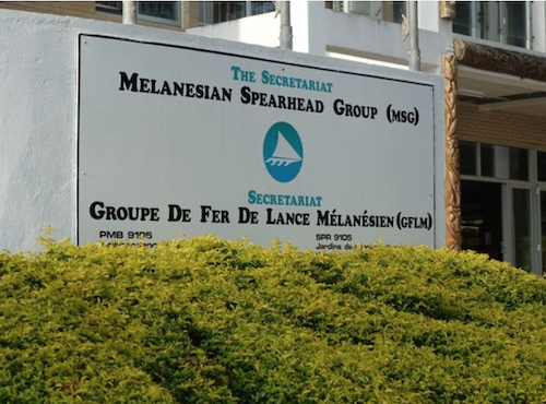 Melanesian Spearhead Group headquarters in Port Vila, Vanuatu