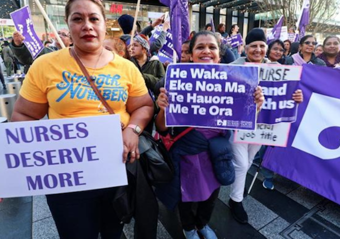 National nurses strike NZ 09 06 21