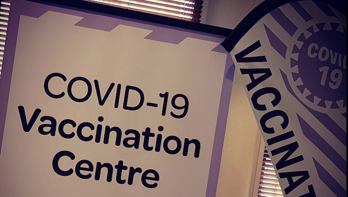 NZ vaccination centre 180621