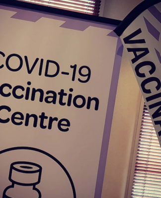NZ covid vaccination centre at the Atrium, Auckland