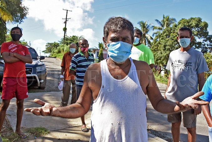 Nadi food protest 130621