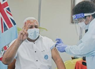 Fiji PM Voreqe Bainimarama 250621