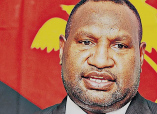 PNG Prime Minister James Marape 120621