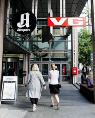 Norwegian media VG and Aftenposten