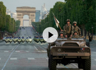 Bastille Day rehearsal