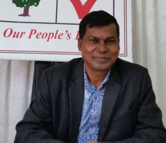NFP leader Professor Biman Prasad