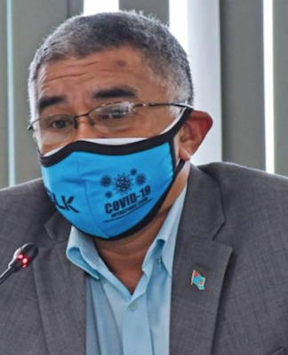 Fiji Health Secretary Dr James Fong 010721