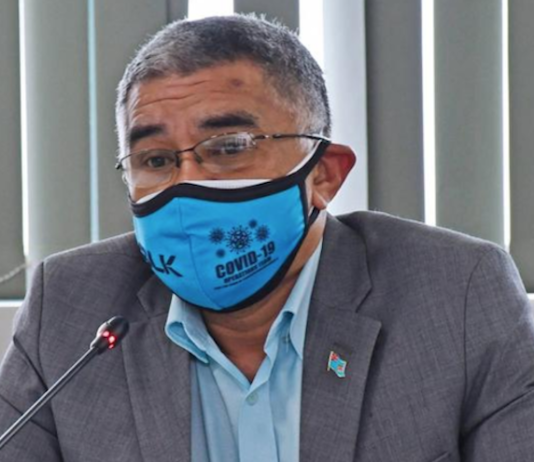 Fiji Health Secretary Dr James Fong 010721