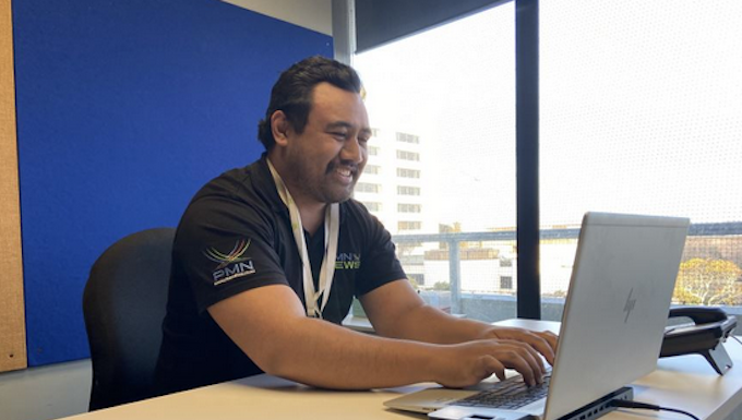 Major NZ media networks collaborate to develop talented Pacific journalists Elijah Fa'afiu PMN
