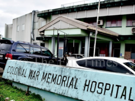 Fiji's Colonial War Memorial Hospital in Suva