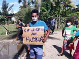 Fiji villagers hungry