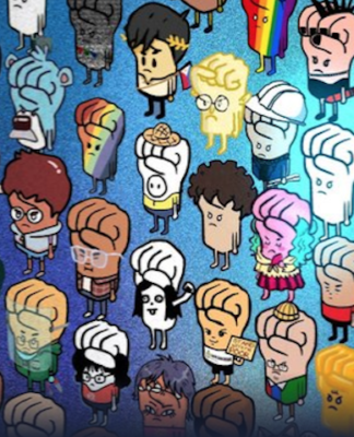 ‘Tumindig’ – artists dare to dissent in Filipino online campaign First People cartoon