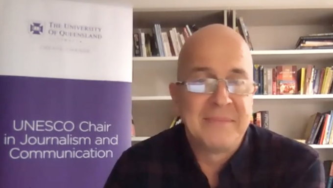 Peter Greste AJF