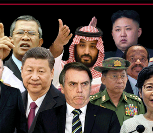 RSF 2021 media predators list.