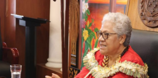 Samoan Prime Minister Fiamē Naomi Mata'afa