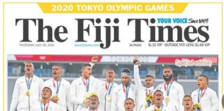 Fiji Times Olympic Gold