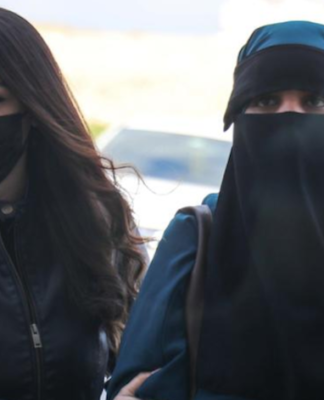 Suhayra Aden (right)