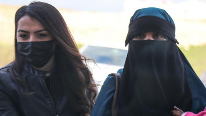 Suhayra Aden (right)