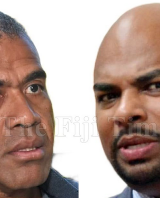 Dr Jone Hawea (left) and Ashwin Raj.