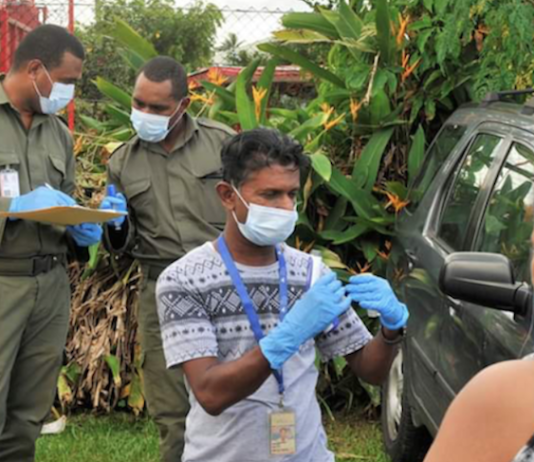 Ongoing health checks in Fiji