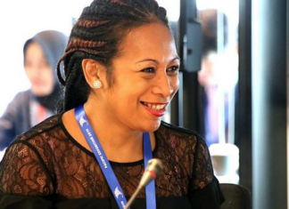 Fiji lawyer Ana Tuiketei Bolabiu