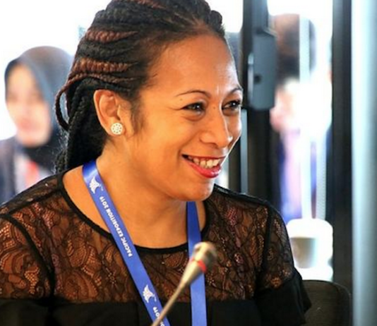 Fiji lawyer Ana Tuiketei Bolabiu